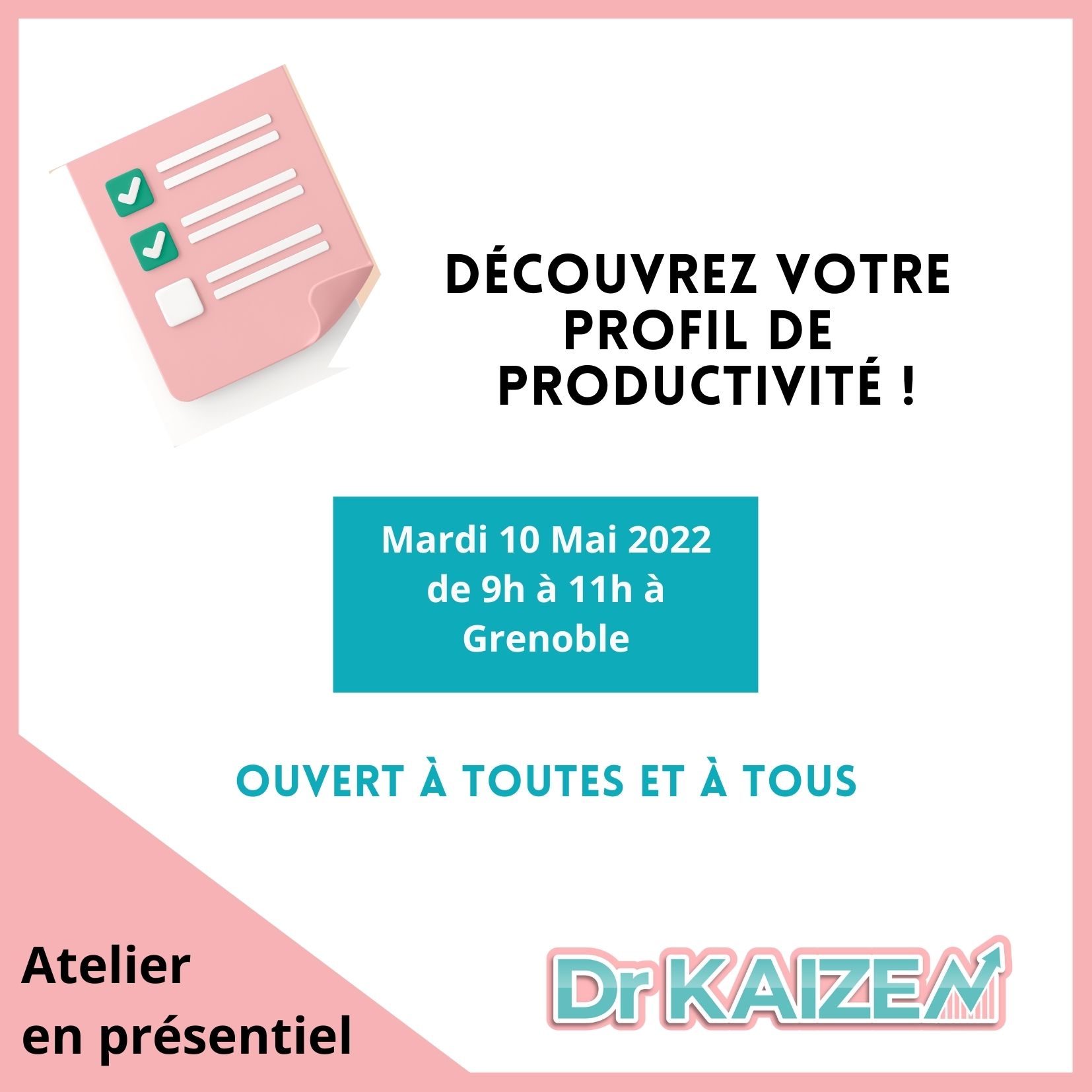 Atelier presentiel en Mai